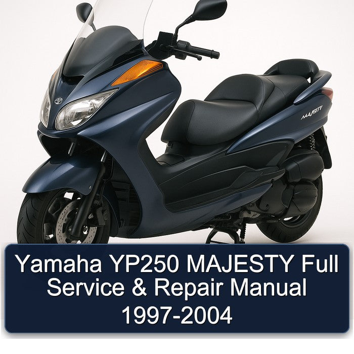 Yamaha YP250 MAJESTY Full Service & Repair Manual 1997-2004
