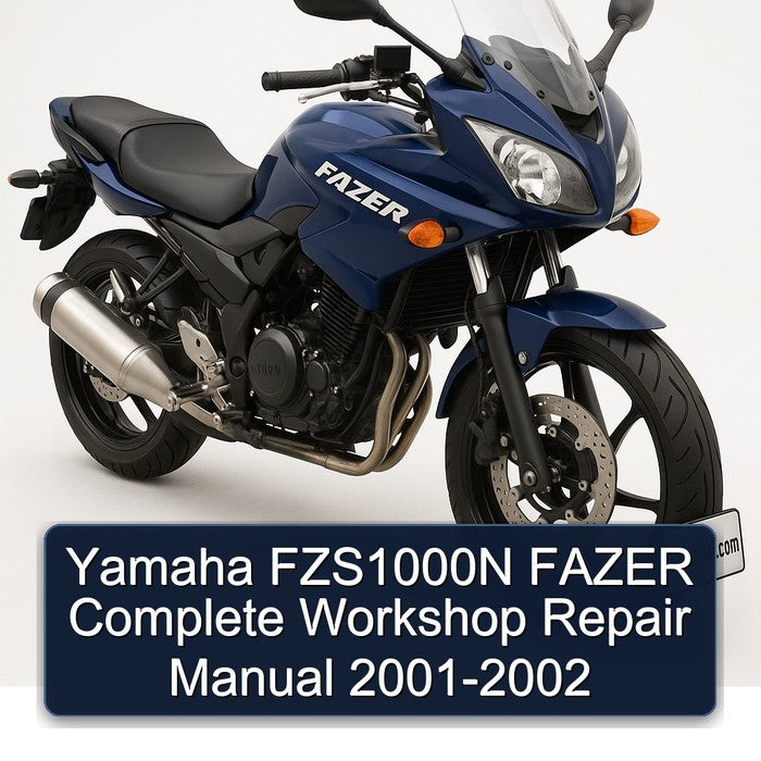 Yamaha FZS1000N FAZER Complete Workshop Repair Manual 2001-2002