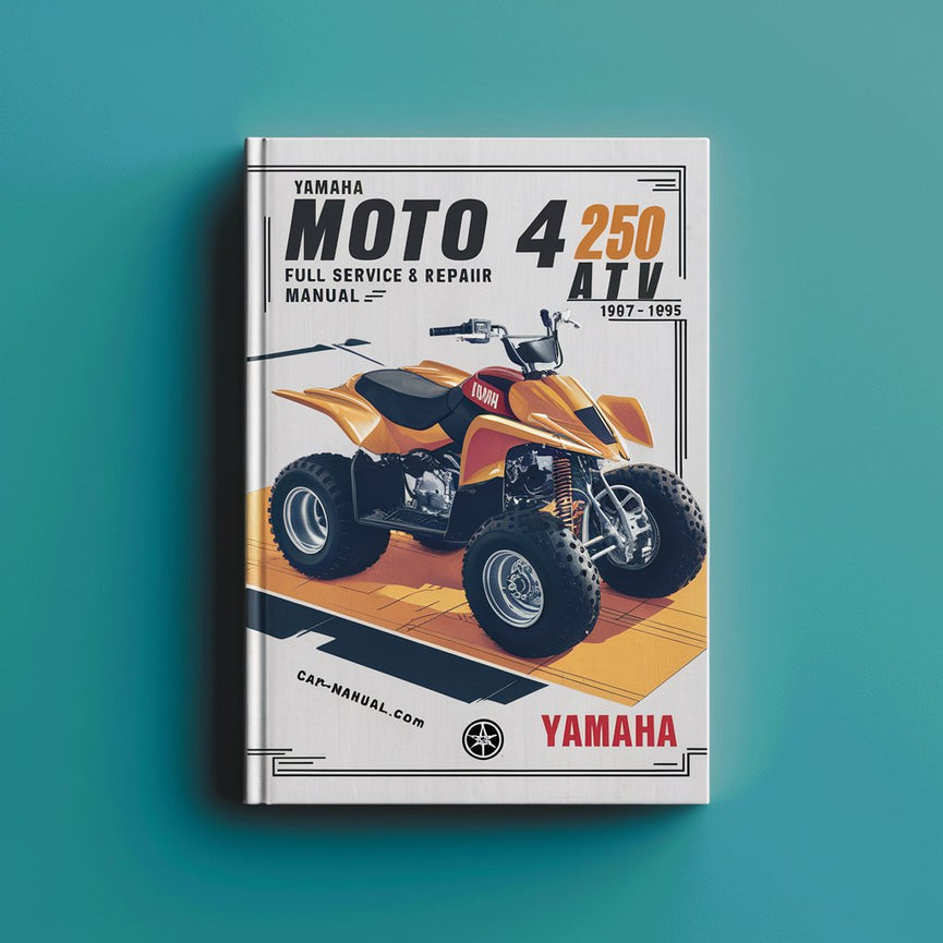 Yamaha MOTO 4 250 350 ATV Full Service Repair Manual 1987-1995