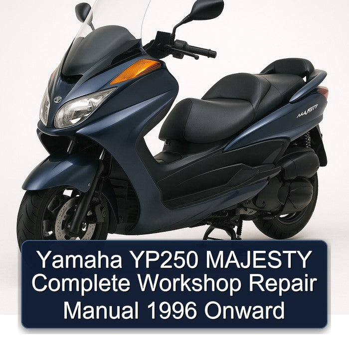 Yamaha YP250 MAJESTY Complete Workshop Repair Manual 1996 Onward
