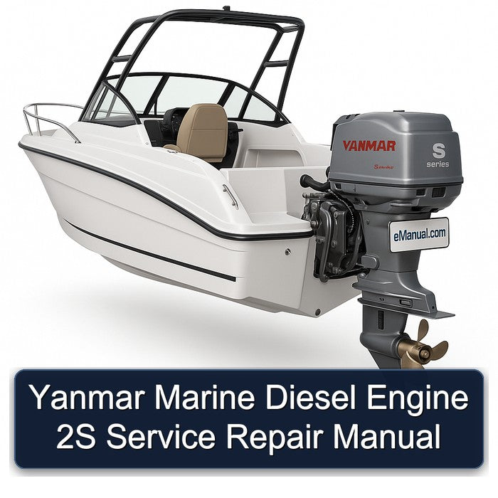 Yanmar Marine Diesel Engine 2S Service Repair Manual