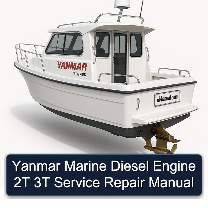 Yanmar Marine Diesel Engine 2T 3T Service Repair Manual