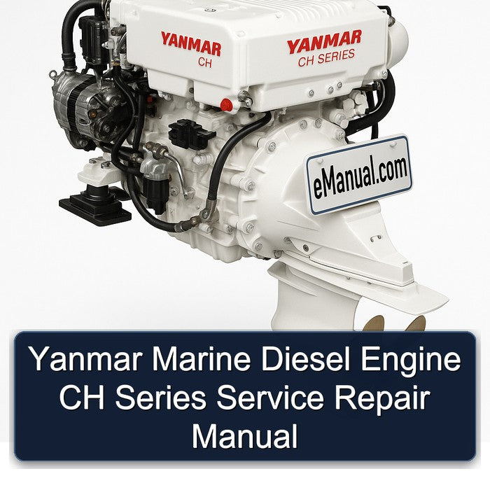 Yanmar Marine Diesel Engine CH Series Service Repair Manual