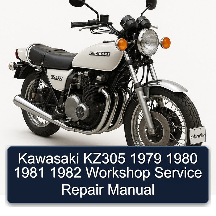Kawasaki KZ305 1979 1980 1981 1982 Workshop Service Repair Manual