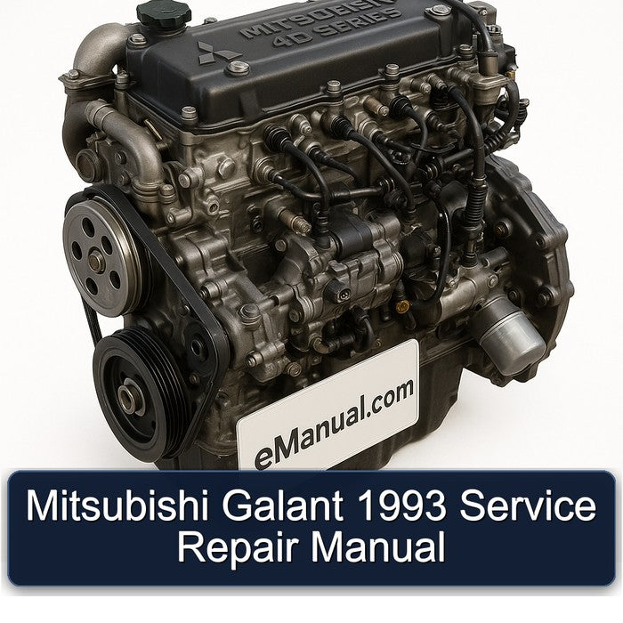 Mitsubishi Galant 1993 Service Repair Manual