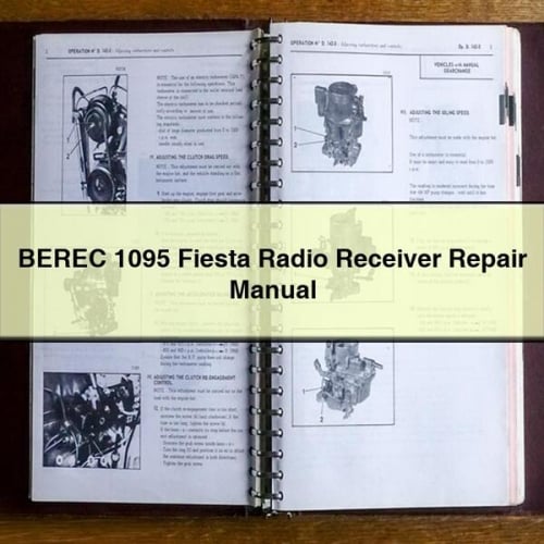 BEREC 1095 Fiesta Radio Receiver Repair Manual PDF Download