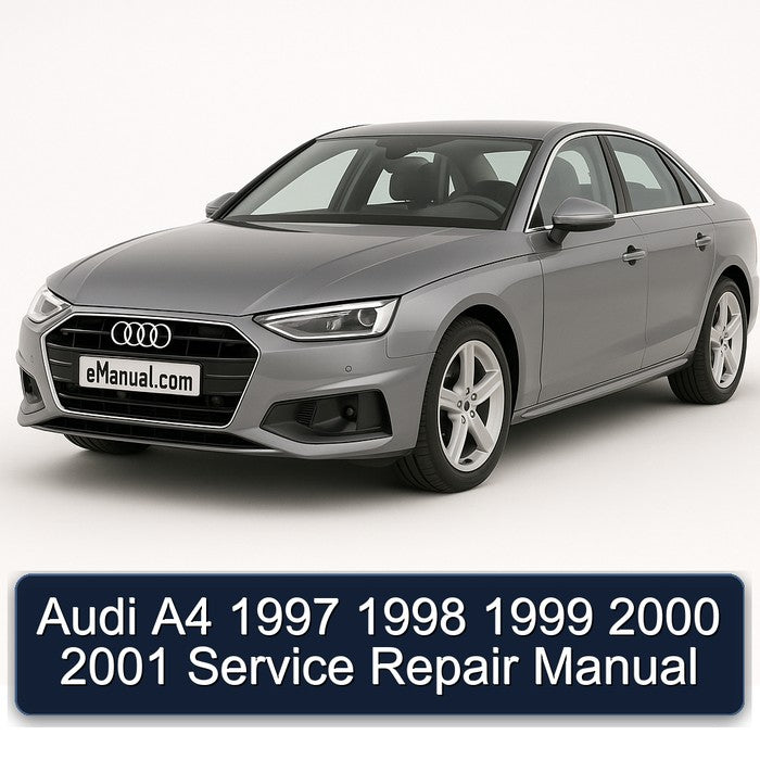 Audi A4 1997 1998 1999 2000 2001 Service Repair Manual