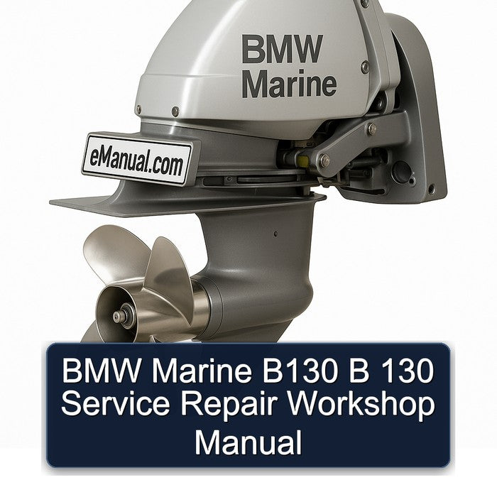 BMW Marine B130 B 130 Service Repair Workshop Manual