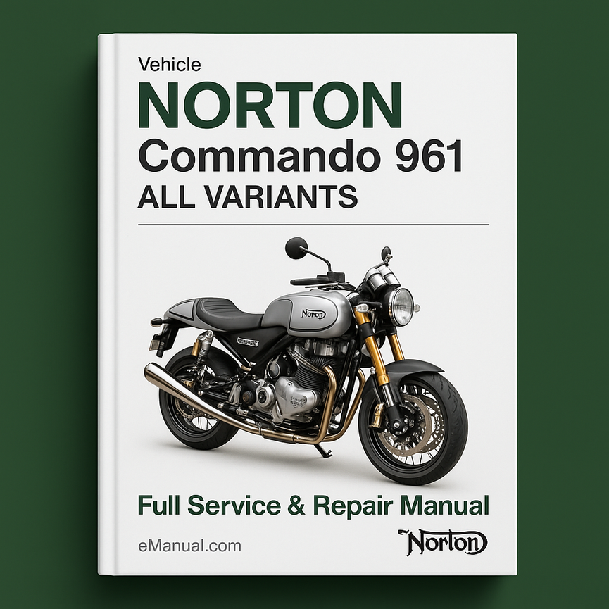 NORTON CommandO 961 All VARIANTS Full Service & Repair Manual