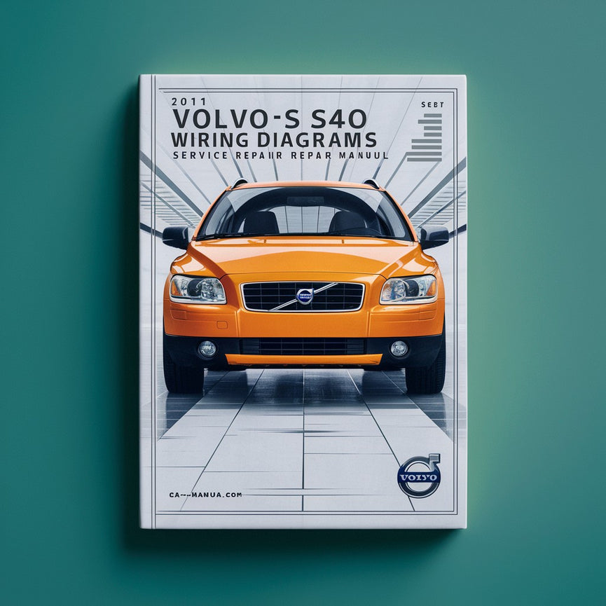 Manual de servicio y reparación de diagramas de cableado de Volvo C30, S40, V50 y C70 2011