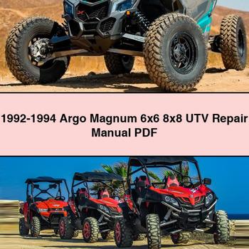 1992-1994 Argo Magnum 6x6 8x8 UTV Repair Manual