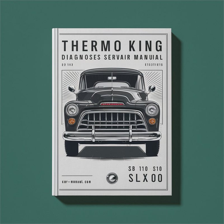 Thermo King Diagnoses Service Manual SB 110 210 310 SLX200 PDF