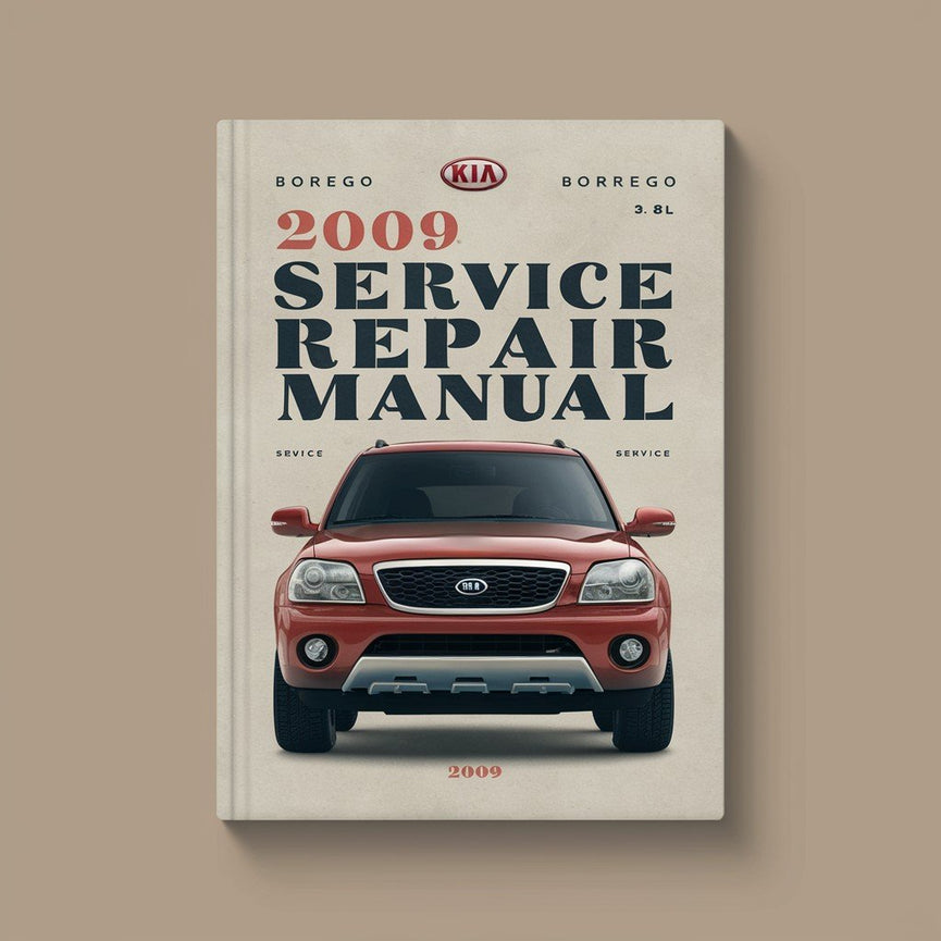 Manual de servicio y reparación del Kia Borrego 3.8L 2009