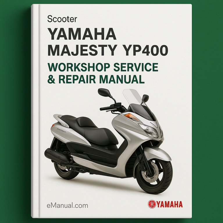 Werkstatthandbuch für Service und Reparaturen für Motorroller Yamaha MAJESTY YP400