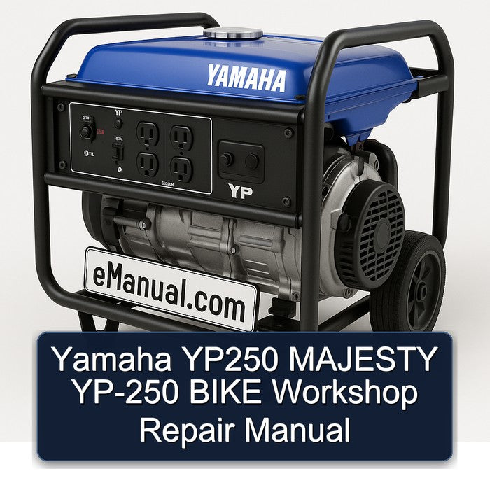 Yamaha YP250 MAJESTY YP-250 BIKE Workshop Repair Manual