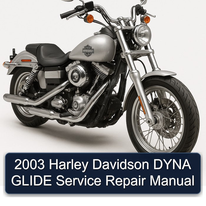 2003 Harley Davidson DYNA GLIDE Service Repair Manual