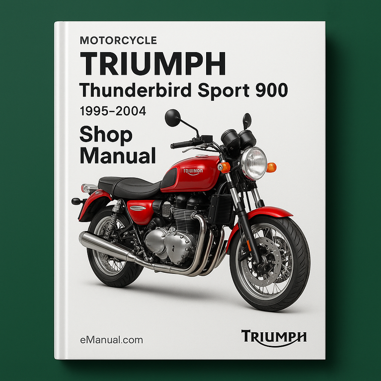 TRIUMPH THUNDERBIRD SPORT 900 Shop Manual 1995-2004