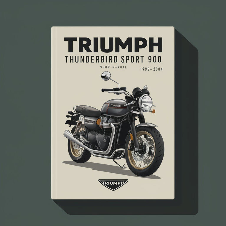 TRIUMPH THUNDERBIRD SPORT 900 Shop Manual 1995-2004