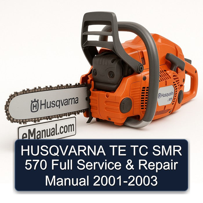HUSQVARNA TE TC SMR 570 Full Service & Repair Manual 2001-2003