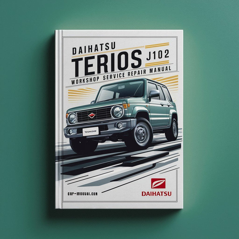 Manual de servicio y reparación del taller Daihatsu Terios J102 2000-2006