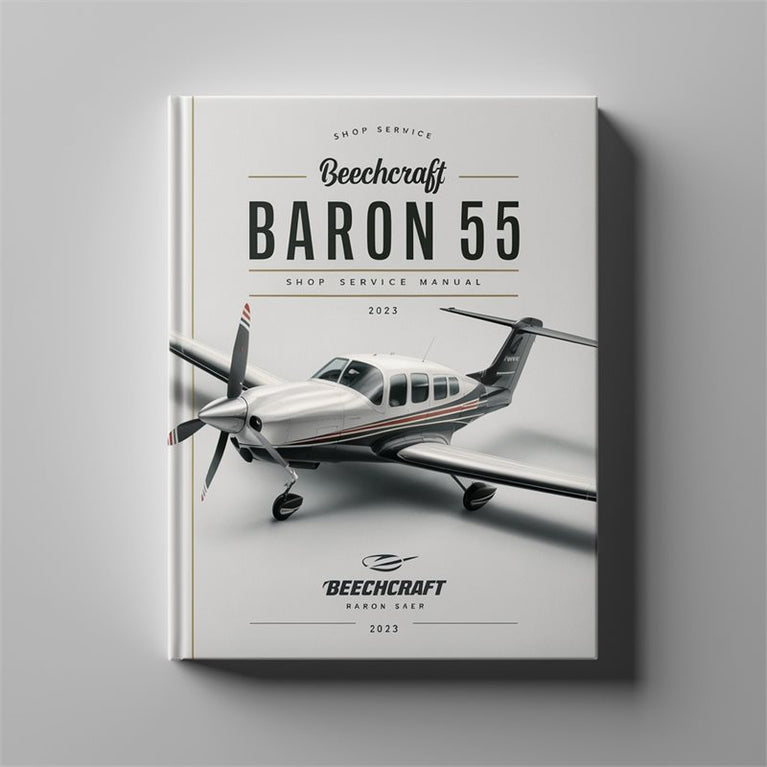 Beechcraft Baron 55 series shop Service Manual PDF