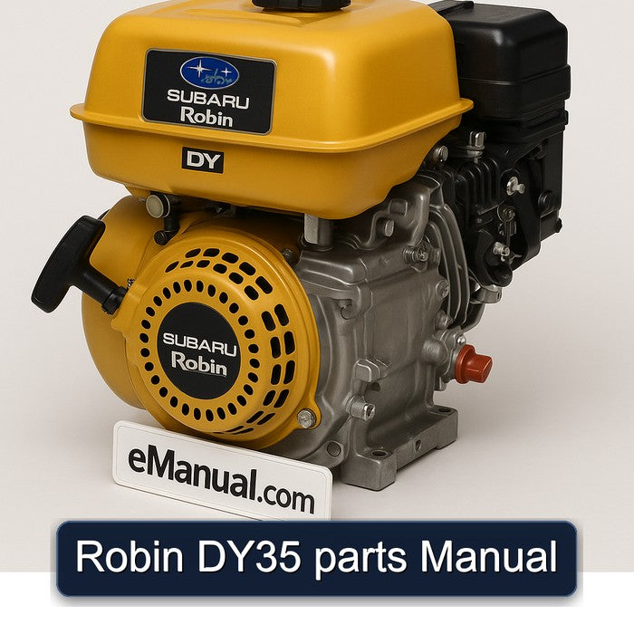 Robin DY35 parts Manual