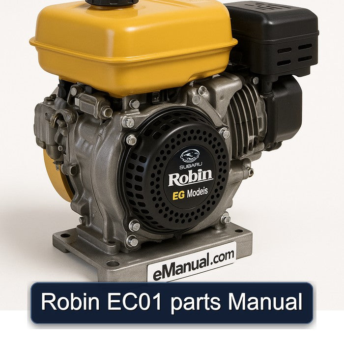 Robin EC01 parts Manual