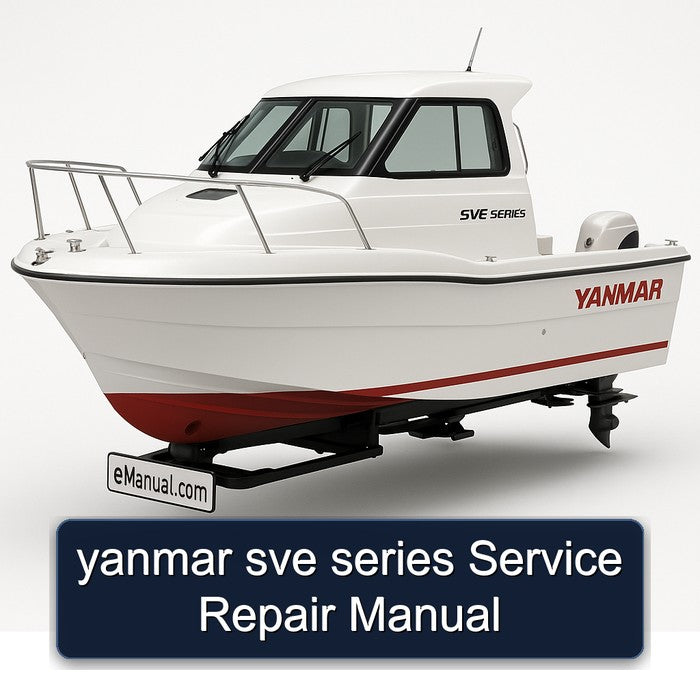 yanmar sve series Service Repair Manual