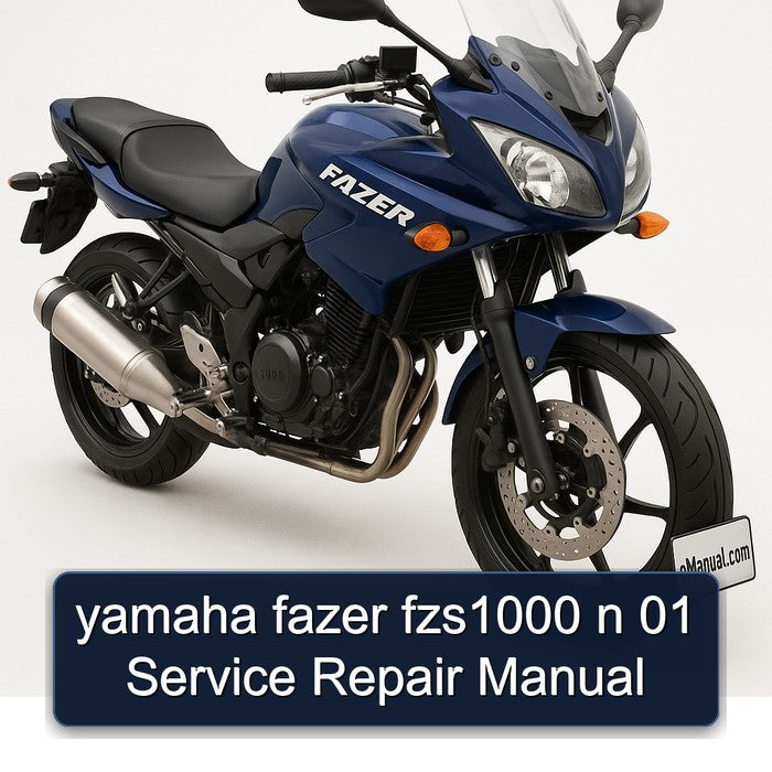 yamaha fazer fzs1000 n 01 Service Repair Manual