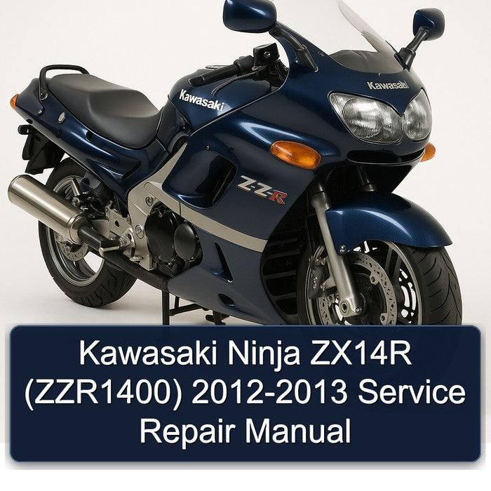 Kawasaki Ninja ZX14R (ZZR1400) 2012-2013 Service Repair Manual