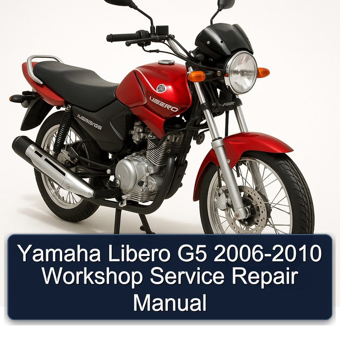 Yamaha Libero G5 2006-2010 Workshop Service Repair Manual