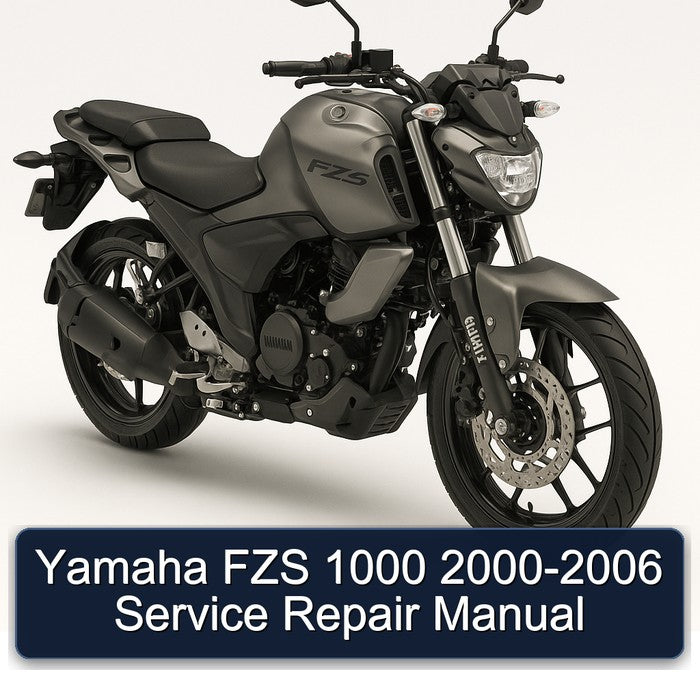 Yamaha FZS 1000 2000-2006 Service Repair Manual