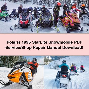 Polaris 1995 StarLite Snowmobile Service/Shop Repair Manual