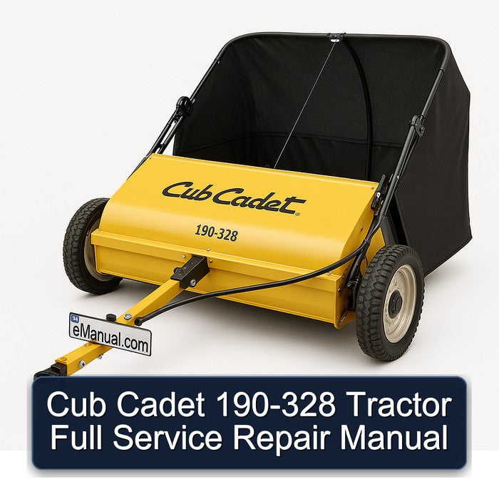 Cub Cadet 190-328 Tractor Full Service Repair Manual