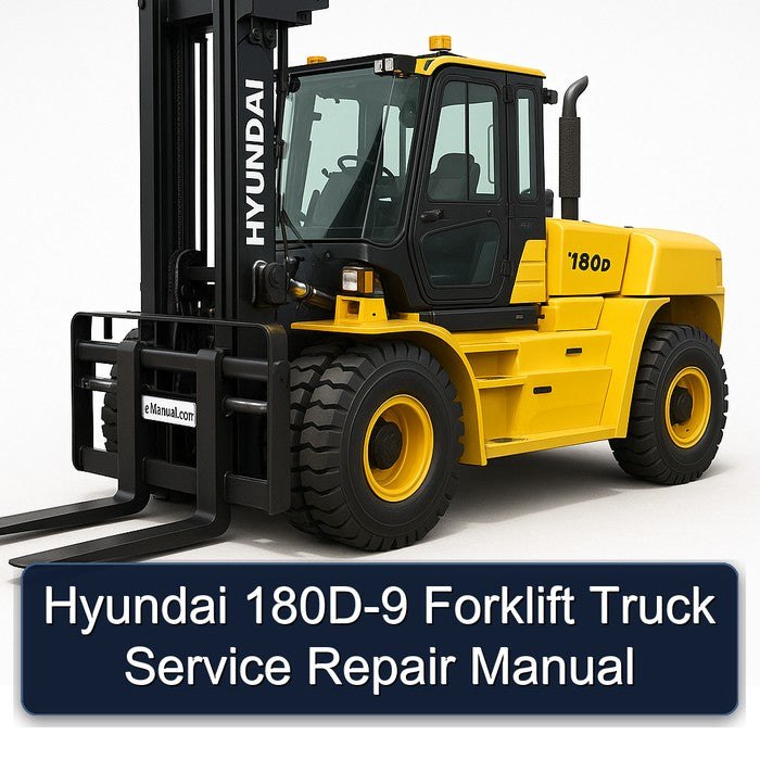 Hyundai 180D-9 Forklift Service Repair Manual