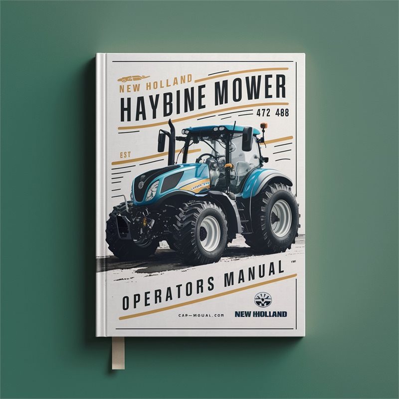 New holland Haybine mower 472 488 Operators Manual PDF