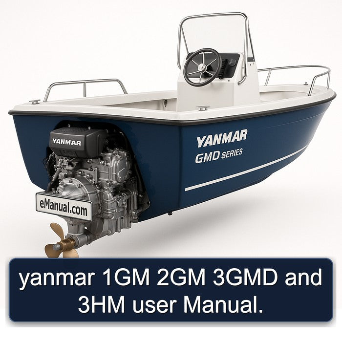 yanmar 1GM 2GM 3GMD and 3HM user Manual.