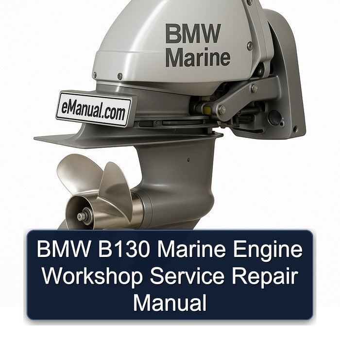 BMW B130 Marine Engine Workshop Service Repair Manual