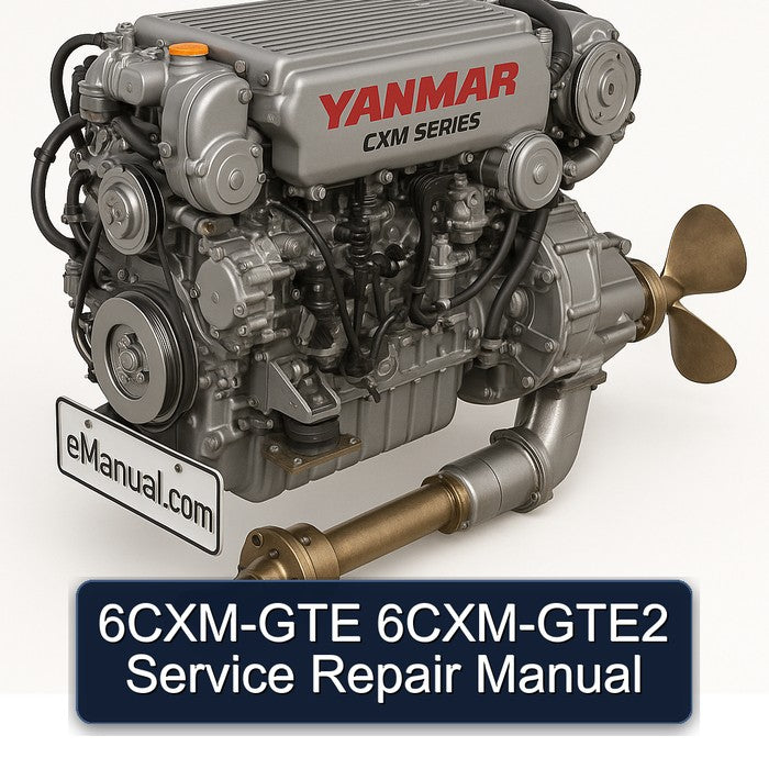 6CXM-GTE 6CXM-GTE2 Service Repair Manual