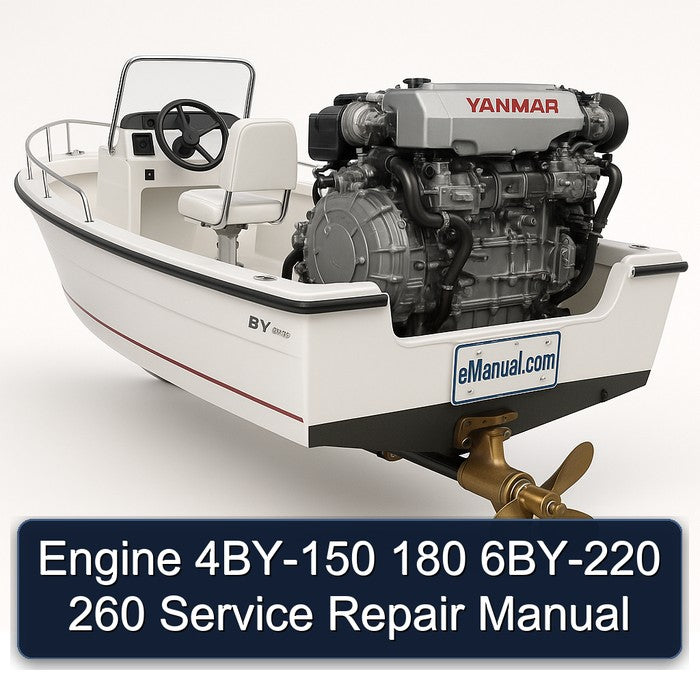 Engine 4BY-150 180 6BY-220 260 Service Repair Manual