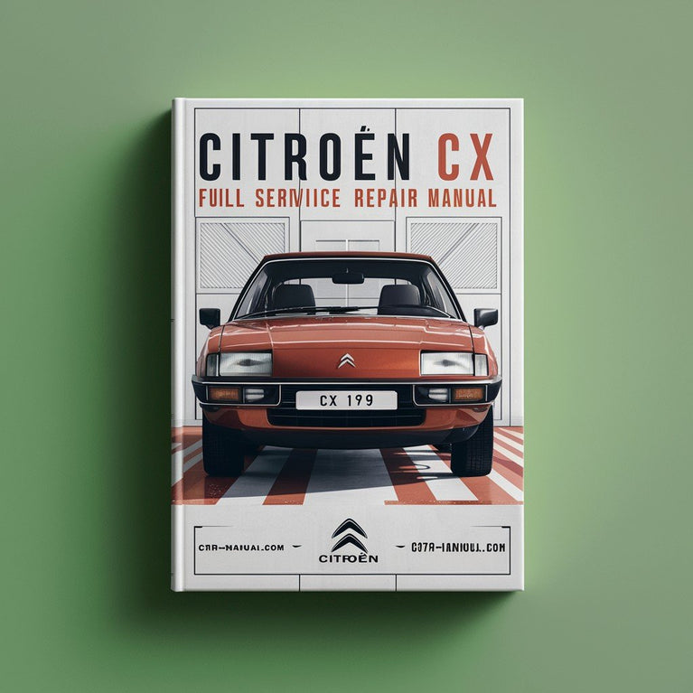 Citroen CX 1979 Komplettes Service-Reparaturhandbuch