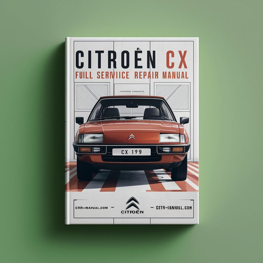 Manual de servicio y reparación completo del Citroën CX 1979