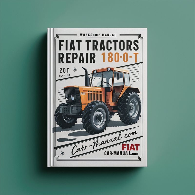 Workshop Manual Fiat Tractors Repair 180-90 T PDF