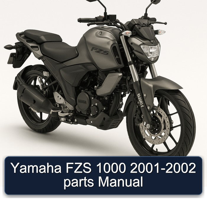 Yamaha FZS 1000 2001-2002 parts Manual