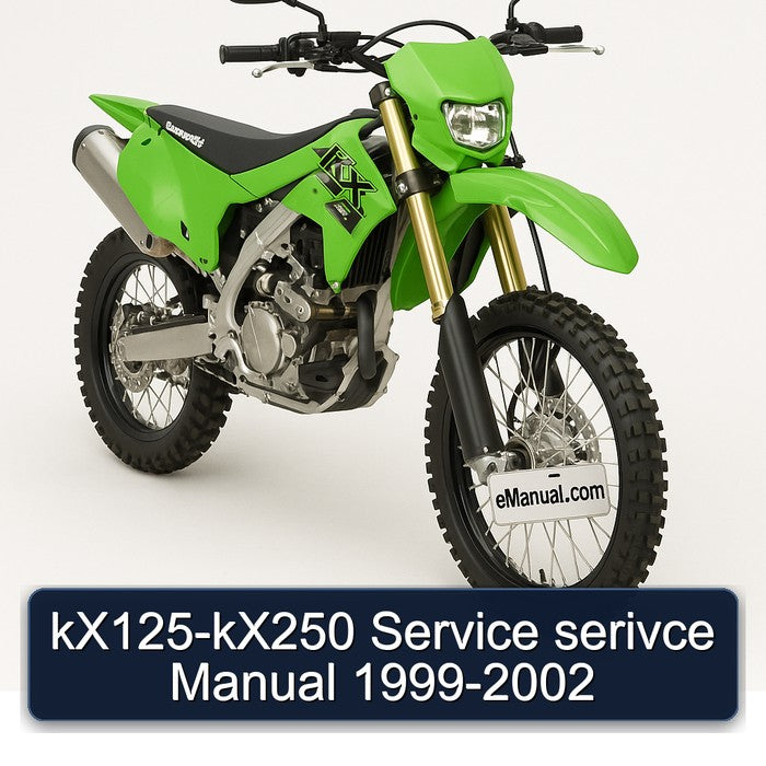 kX125-kX250 Service serivce Manual 1999-2002