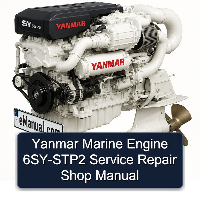 Yanmar Marine Engine 6SY-STP2 Service Repair Shop Manual