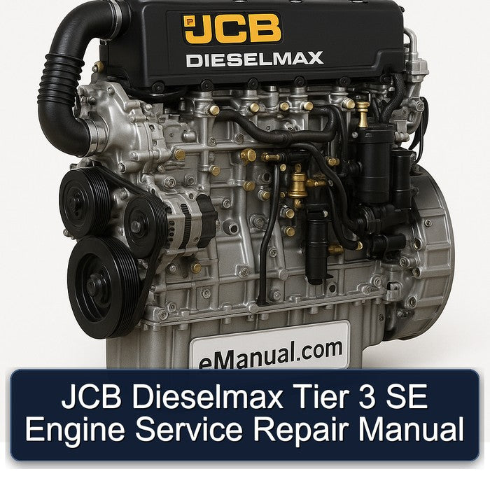 JCB Dieselmax Tier 3 SE Engine Service Repair Manual