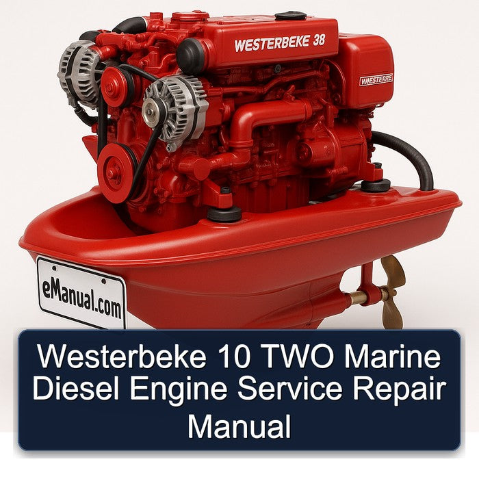 Westerbeke 10 TWO Marine Diesel Engine Service Repair Manual