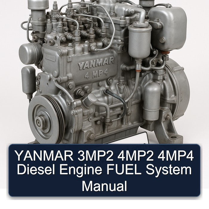YANMAR 3MP2 4MP2 4MP4 Diesel Engine FUEL System Manual
