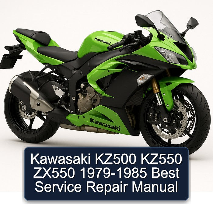 Kawasaki KZ500 KZ550 ZX550 1979-1985 Best Service Repair Manual